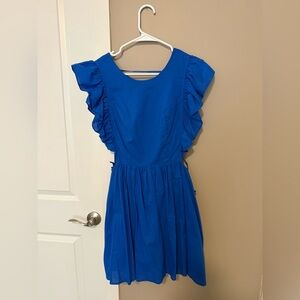 Le Lis Vibrant Blue Dress